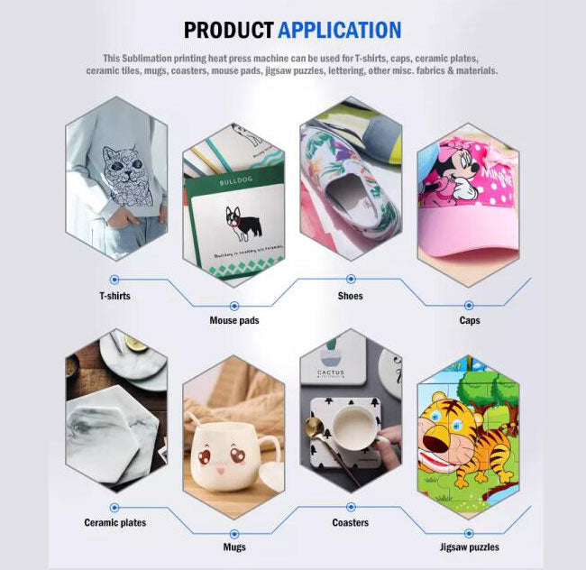 31" x 39" Manual Heat Press Machine for Printing T-Shirt Mug Coaster T270189