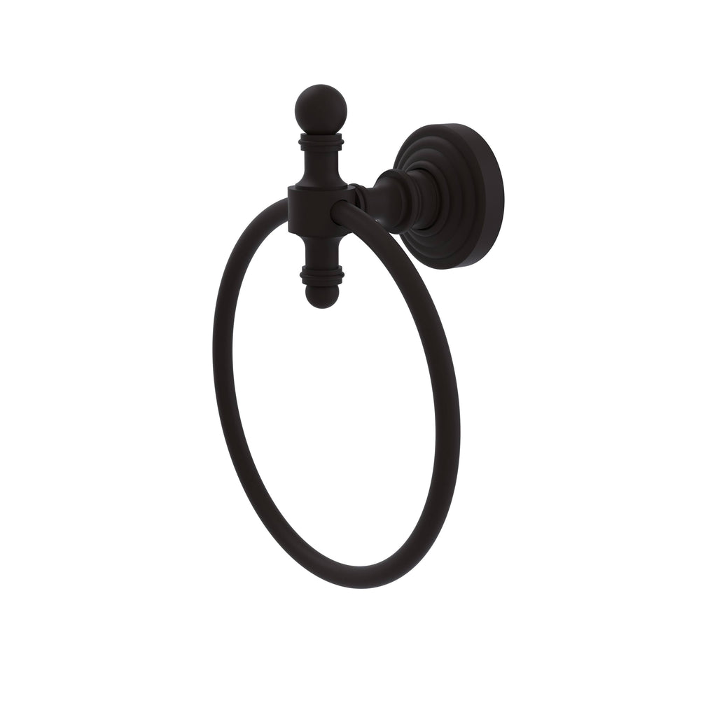 Matte Gray Towel Ring U74836