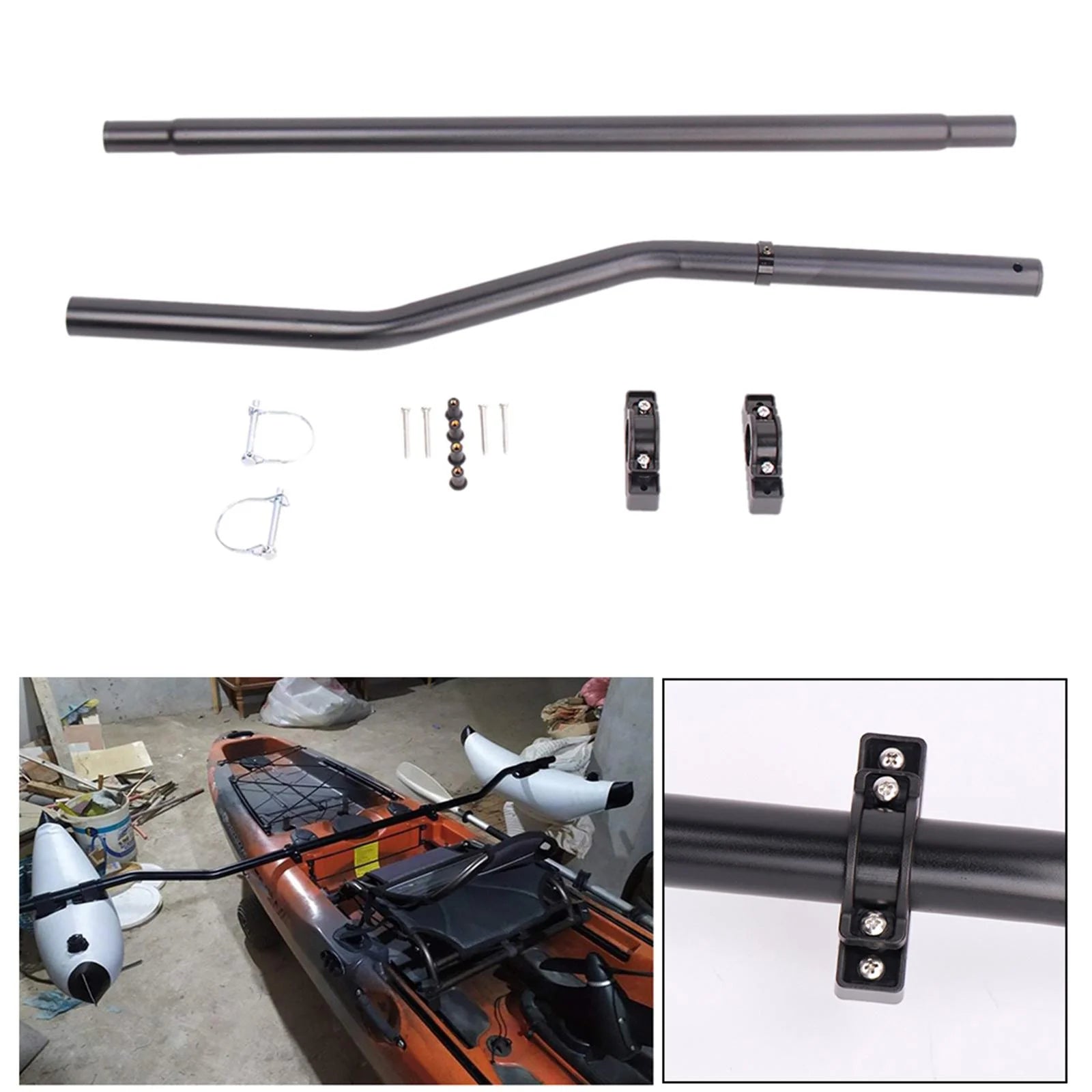 Kayak Float Stabilization System with Full Install Tools Set Z93751