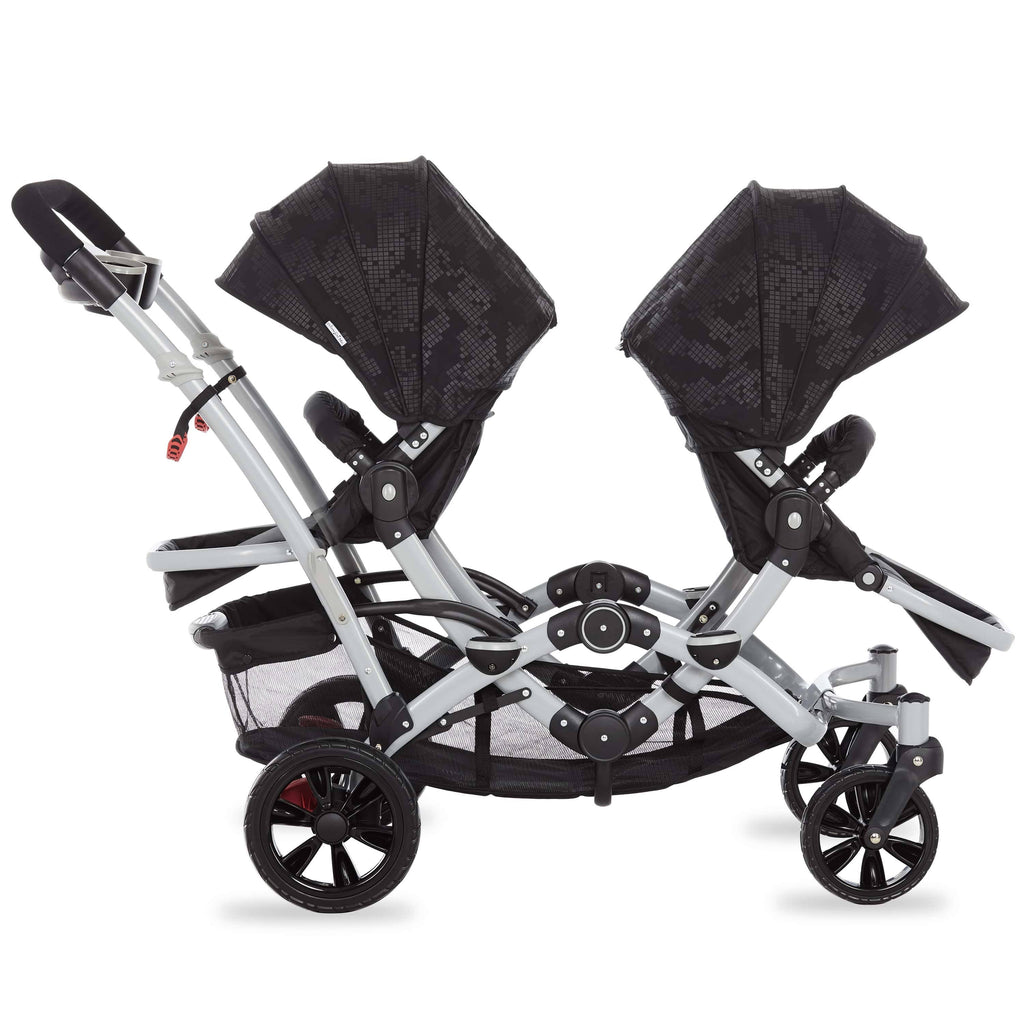 Black Tandem Stroller W5346