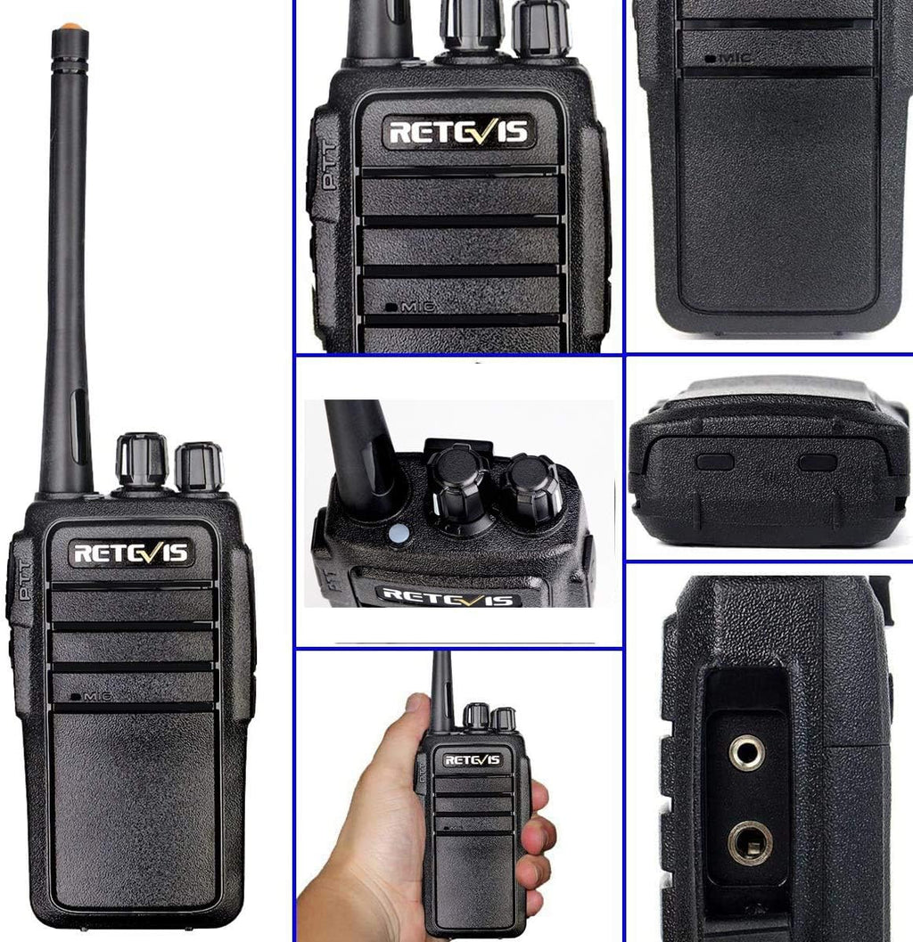 3000mAh Two Way Radios with Earpiece 16CH Handheld 4 Pack F258112