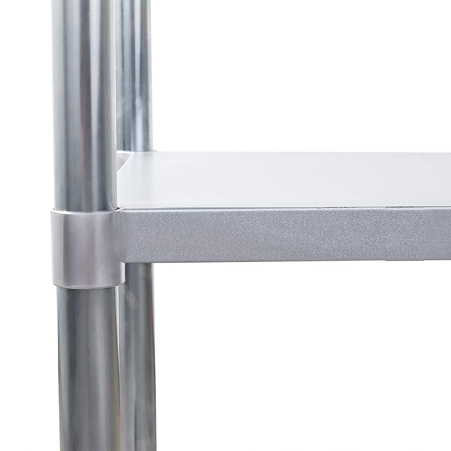 Stainless Steel Table 24 x 72 Inches with Caster Wheels and Undershelf I787