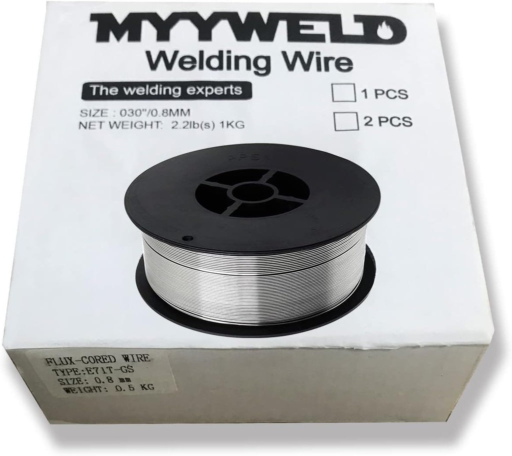 Flux Core Welding Wire .030 Mild Steel 4-Pound Spool Pack of 2 R6083