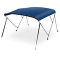 3 Bow Bimini Top with Marine-Grade 600d Polyester Canvas (Navy Blue) O200