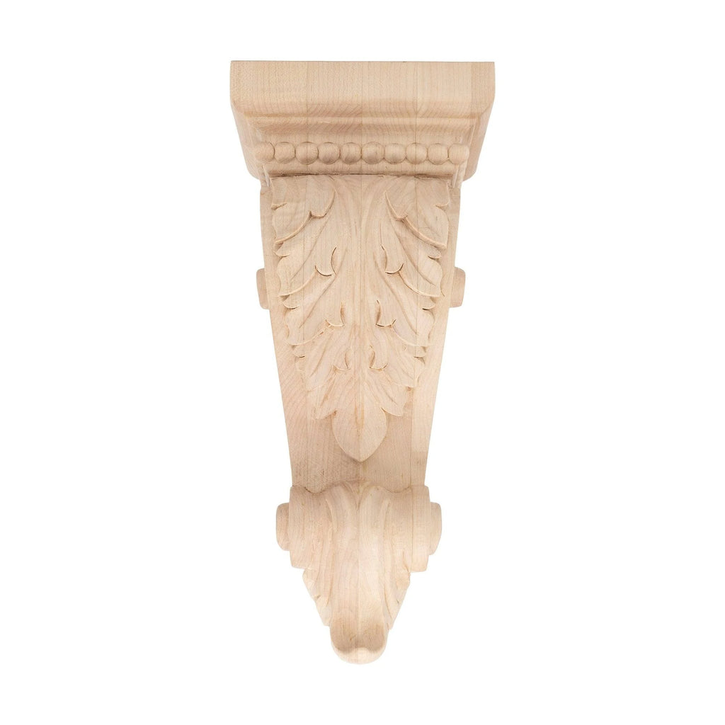 12-1/4 in. x 5-3/8 in. x 3-7/8 in. Unfinished Solid Hard Maple Wood Corbel Z865005