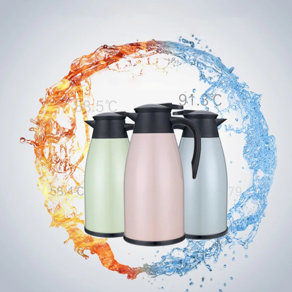 Stainless Steel Insulation Bottle Double Walled Flask 2L R69227