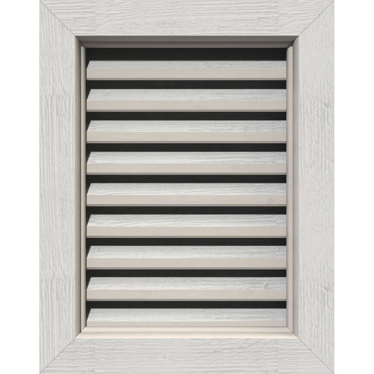 30x22W x 22x22H Primed Vertical Gable Vent V15808