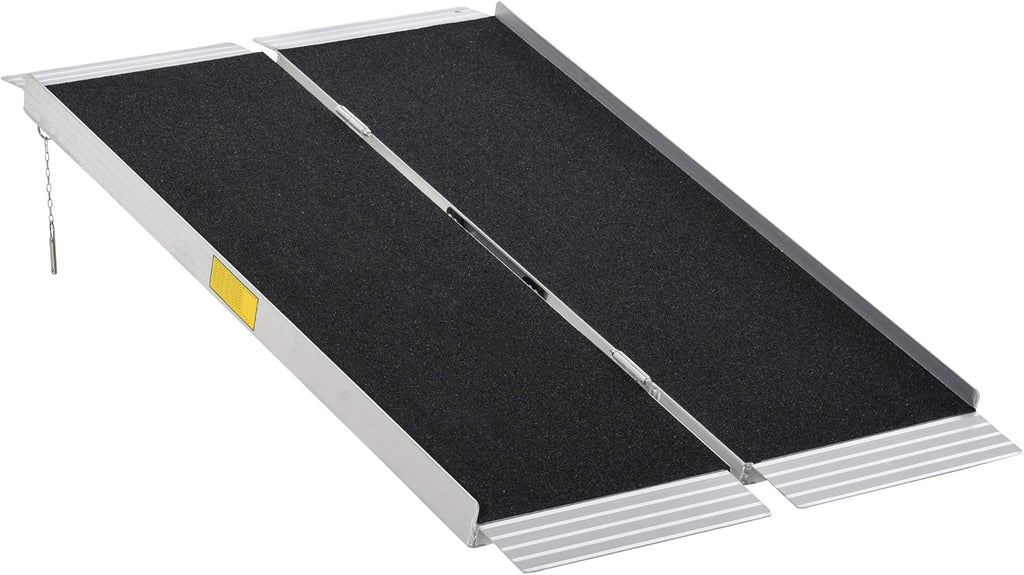 5' Portable Aluminum Wheelchair Ramp with Carrying Handle E24140