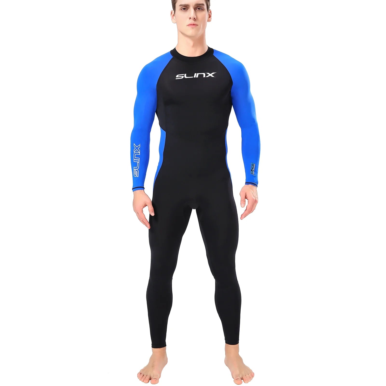 Quick Dry One Piece Long Sleeves Back Zipper Wetsuit I72165