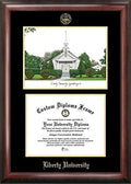 Embossed Diploma Frame with Lithograph Print G991702