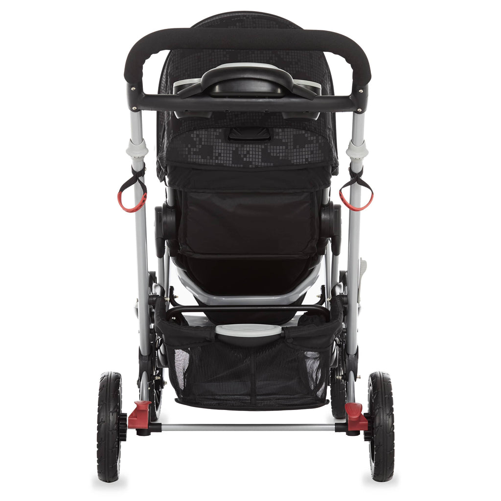 Black Tandem Stroller W5346