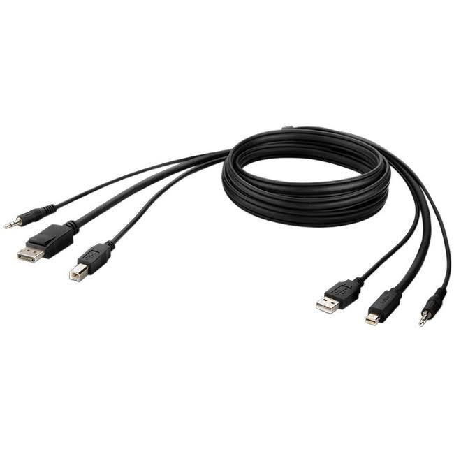 Minidp to DP + USB A/B + Audio Combo KVM Cable S57821