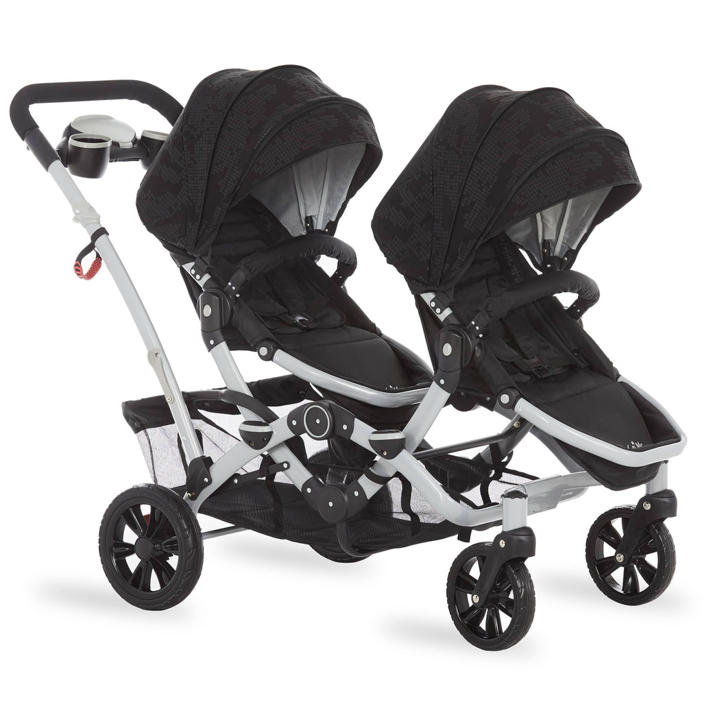 Black Tandem Stroller W5346