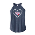 Juniors High Neck Tank Top K9960