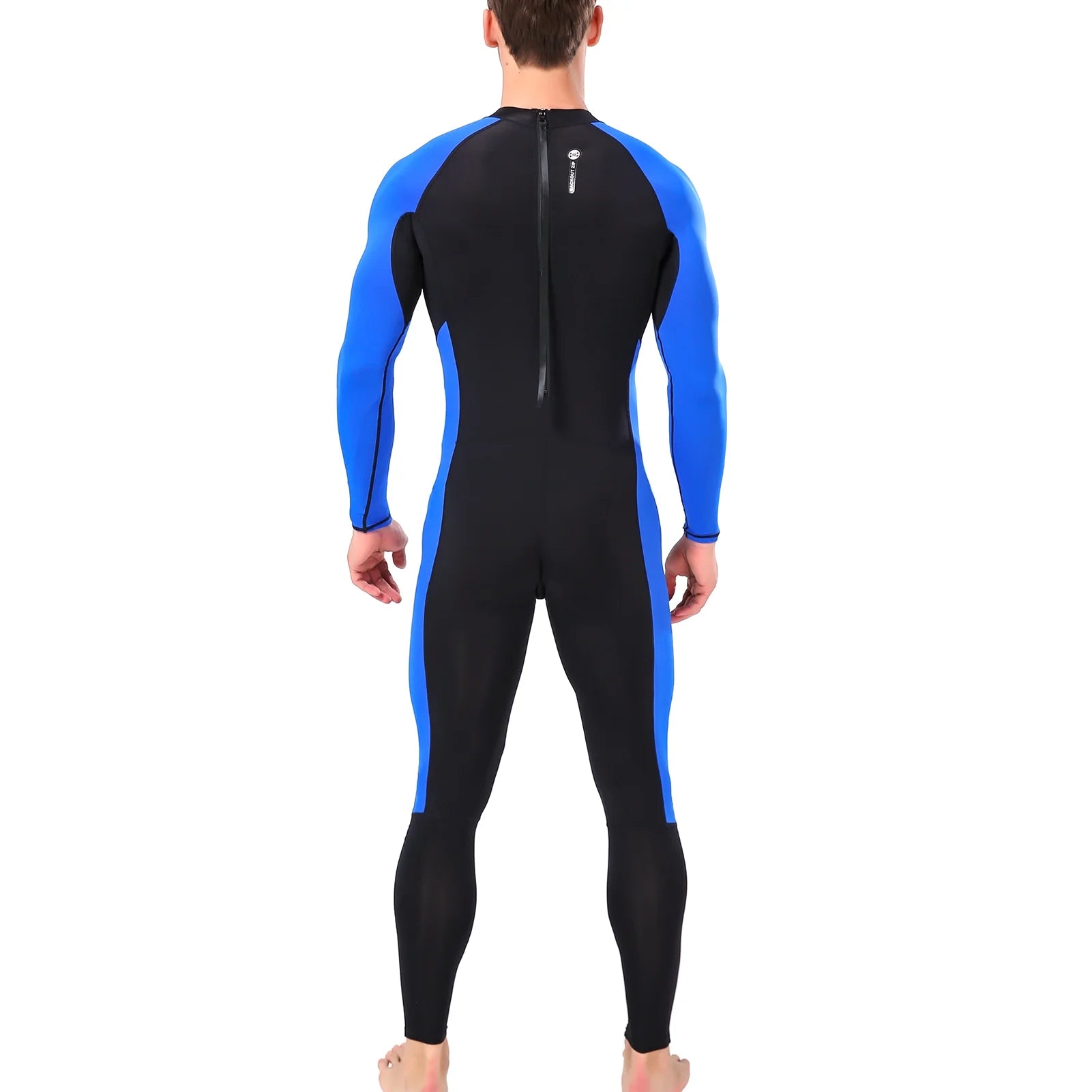 Quick Dry One Piece Long Sleeves Back Zipper Wetsuit I72165