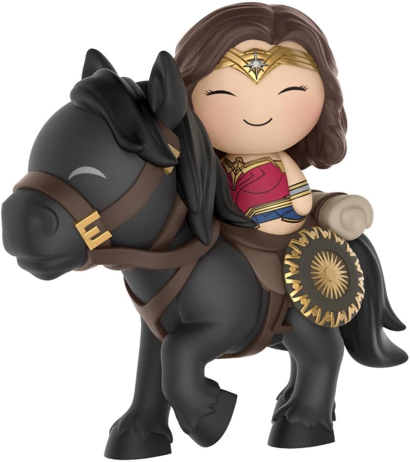 Vinyl Figure + 1 Official DC Trading Card Bundle Pack of 2 E410