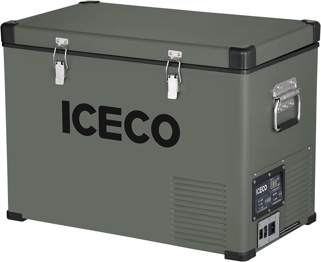 Portable Refrigerator with Compressor, 45 Liters, DC 12/24V, AC 110-240V T890532