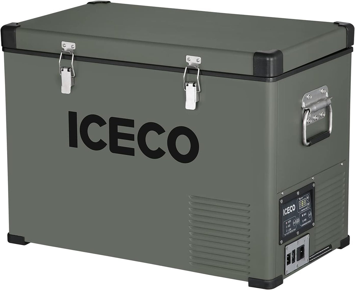 Portable Refrigerator with Compressor, 45 Liters, DC 12/24V, AC 110-240V T890532