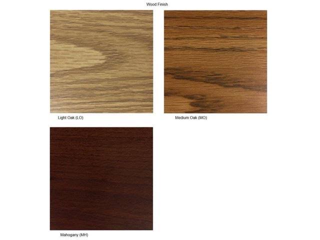 Wooden Double Bench in Medium Oak Finish F76796