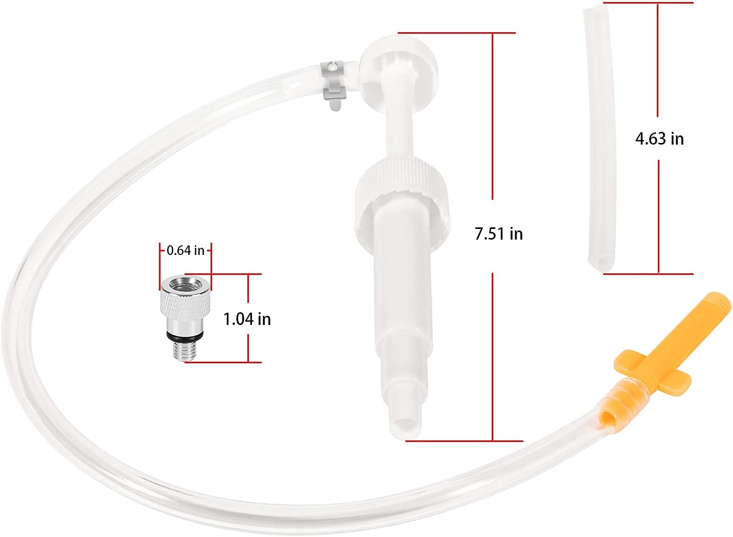Gear Lube Pump for Standard Quart Bottles D13616