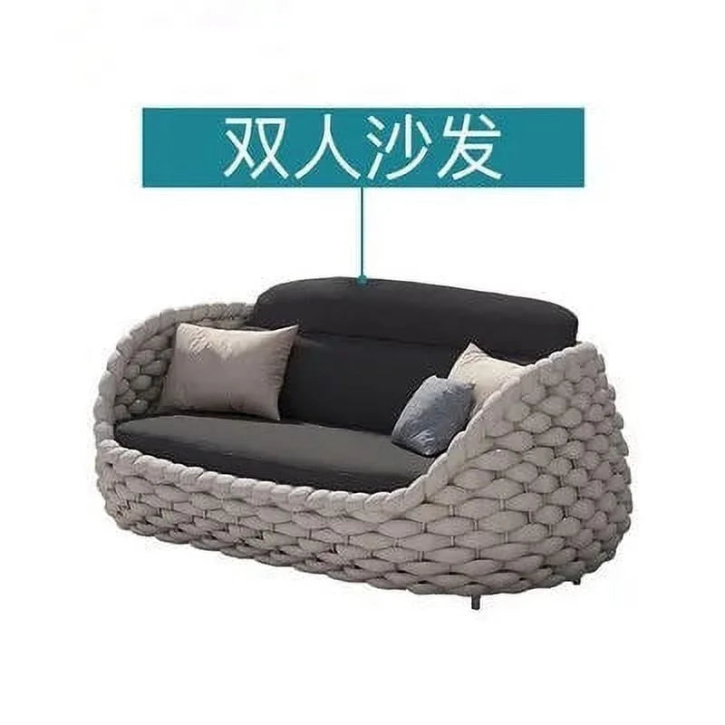 Rattan Woven Outdoor Sofa Coffee Table J999063