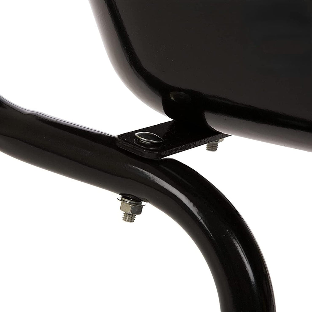 Black Framed Plastic Garden Wheelbarrow Utility Dump Cart E417