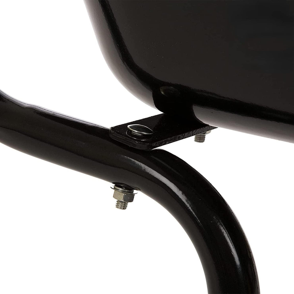 Black Framed Plastic Garden Wheelbarrow Utility Dump Cart E417