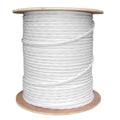 White RG59 Siamese Coaxial Cable with 18/2 Power, 1000ft Y933013
