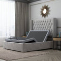 15'' Massaging Zero Gravity Adjustable Bed with Wireless Remote White Noise Full K256856