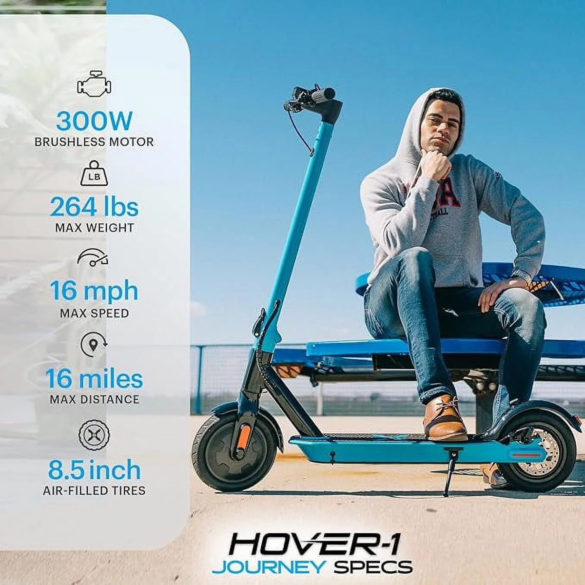 Yellow Folding Electric Scooter, 16 mph Max Speed F881