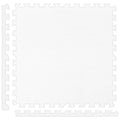White 10 x 14 Eva Foam Interlocking Floor Set L53337