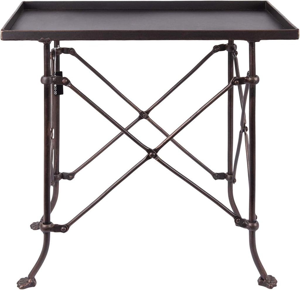 Gold Metal Rectangle Table G65926