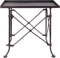Gold Metal Rectangle Table G65926