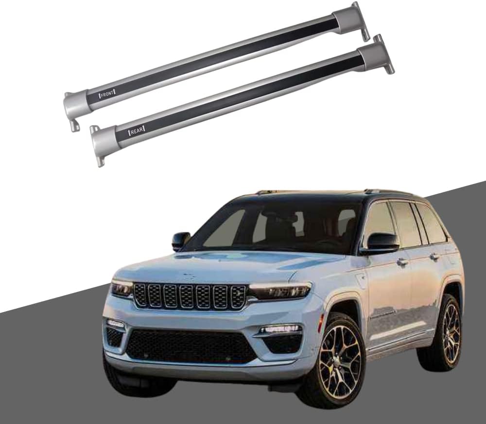 Aluminum Roof Rack Cross Bars for Jeep Grand Cherokee L 2021 2022 W90248