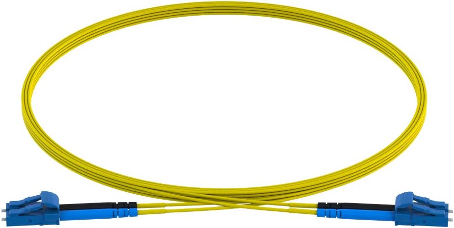 2 Meter LC to LC Single Mode Fiber 9/125 Patch Cable (50-Pack) G905