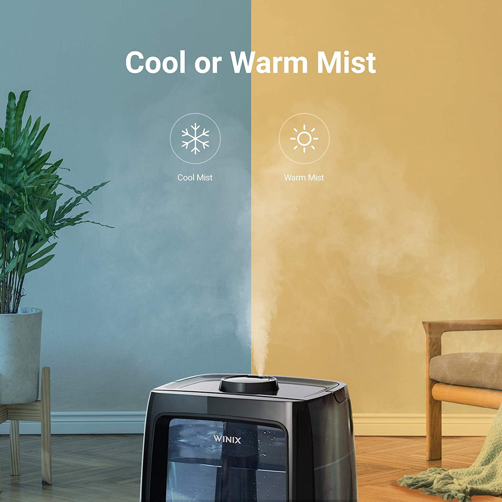 Ultrasonic Warm and Cool Mist Humidifier, 2 Gal. Tank, Quiet O410742