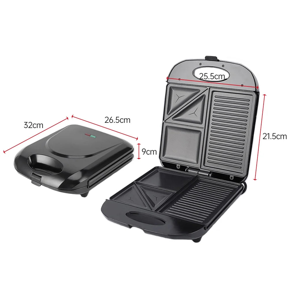 1400W Non-Stick 3in1 Electric Grill Machine Y201225