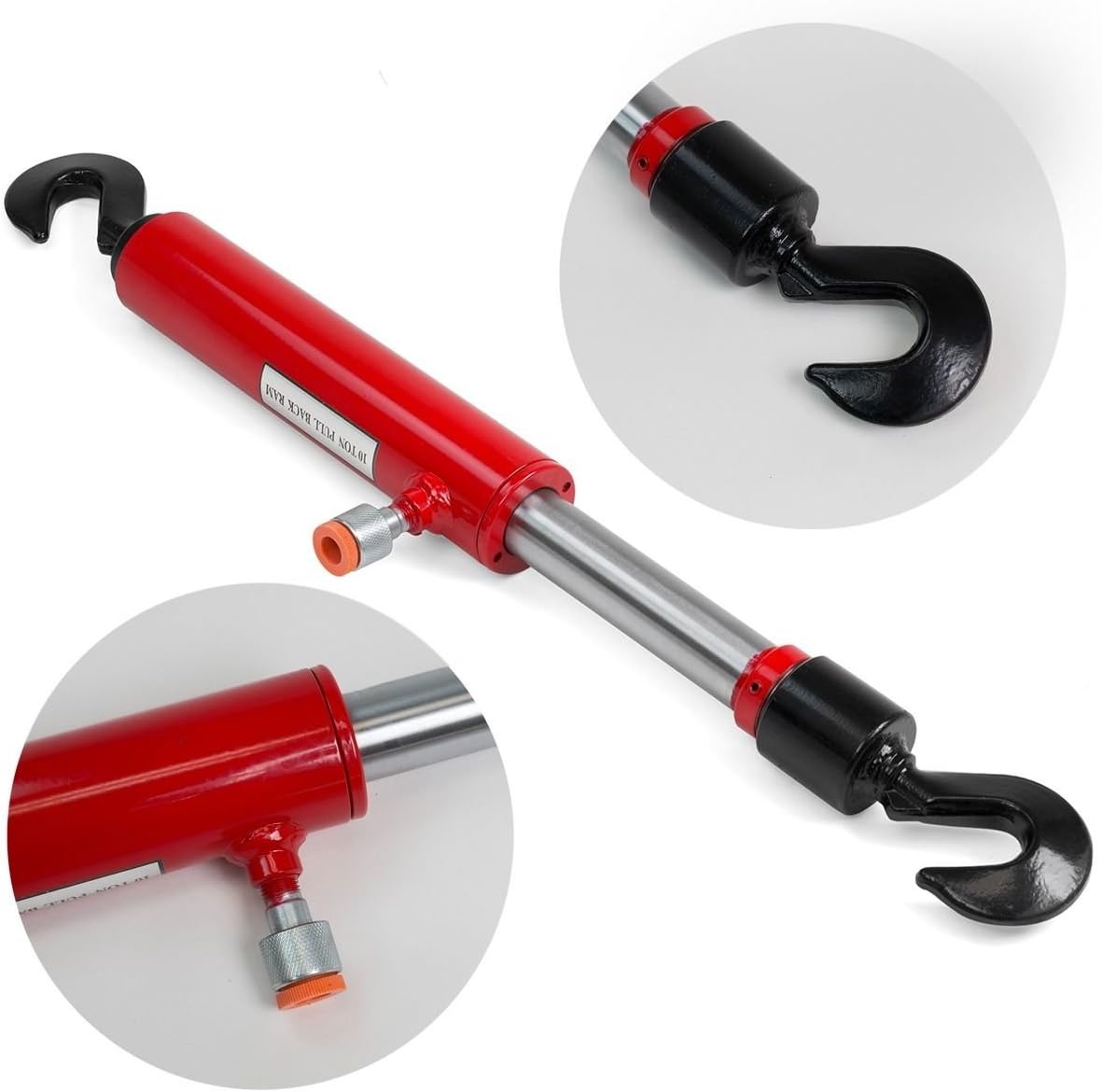 26" Long 10 Ton Hydraulic Pull Back Ram G579