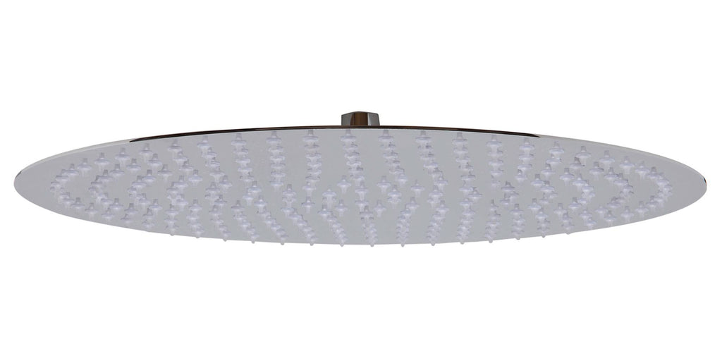 Solid Polished Stainless Steel Round Rain Shower Head H2466