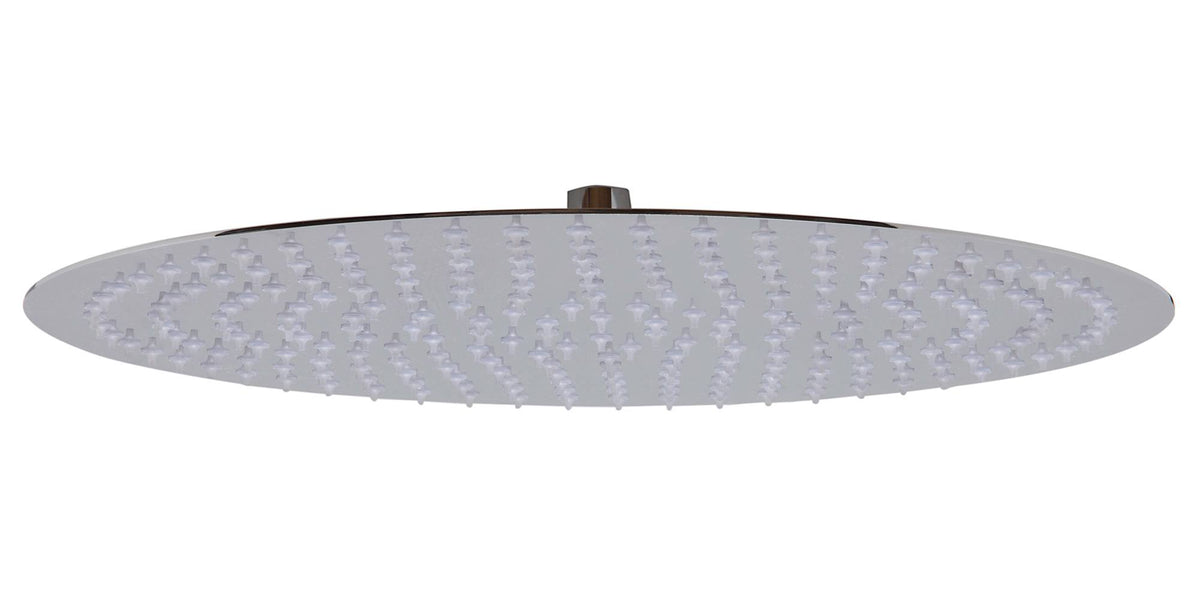 Solid Polished Stainless Steel Round Rain Shower Head H2466