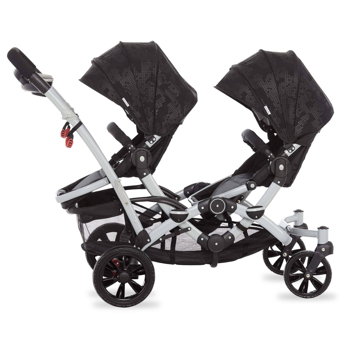 Black Tandem Stroller W5346