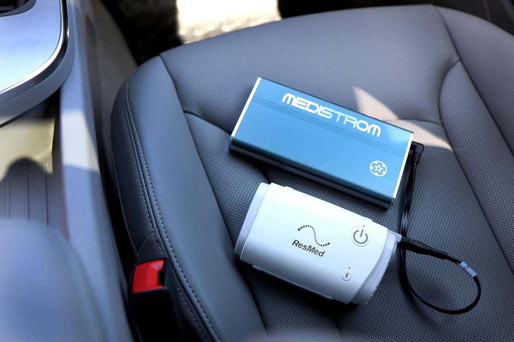 Bundle - Pilot-24 Lite CPAP Battery & Car Charger for ResMed Airsense 10, S9 and AirMini CPAP Devices P20306