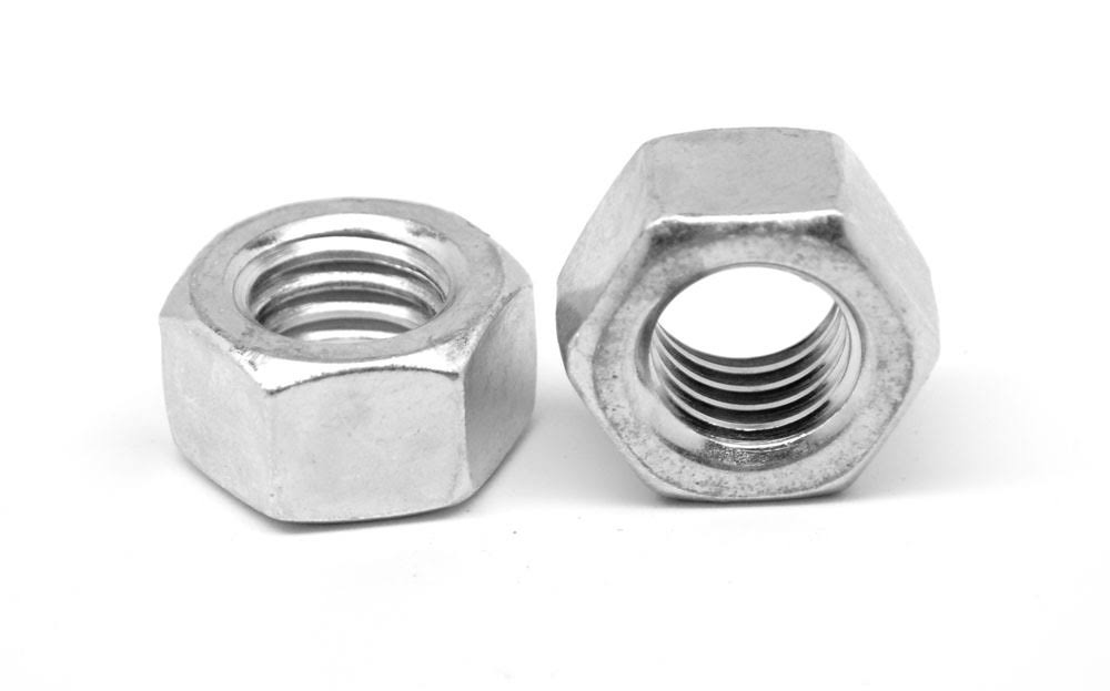 1 1/8x22-12 Fine Thread Grade 5 Finished Hex Nut Medium Carbon Steel Zinc Plated H470