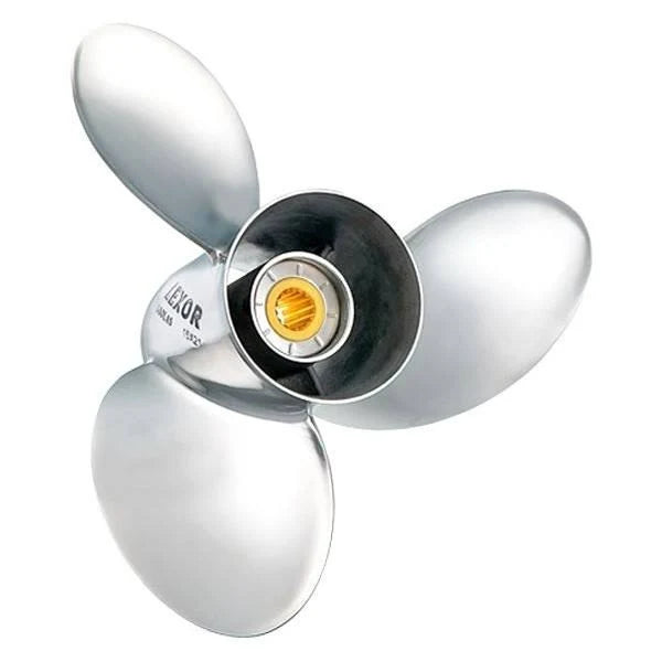 15-3/4x22D x 18x22P LH Rotation 3-Blade Stainless Steel Thru Hub Exhaust Propeller X8364