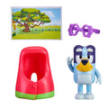 Bluey Story Starter Pack, 1 2-3" Plastic Toy Figure and Accessory, Multi-Color A64150