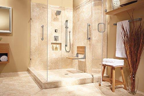 90 Degree Brushed Nickel Shower Only A7518