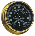 Brass Case Humidity and Temperature Dial Indicator U14485