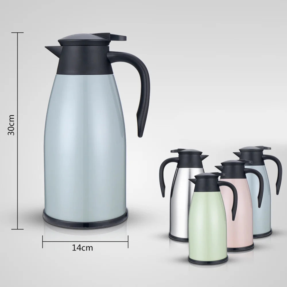 Stainless Steel Insulation Bottle Double Walled Flask 2L R69227