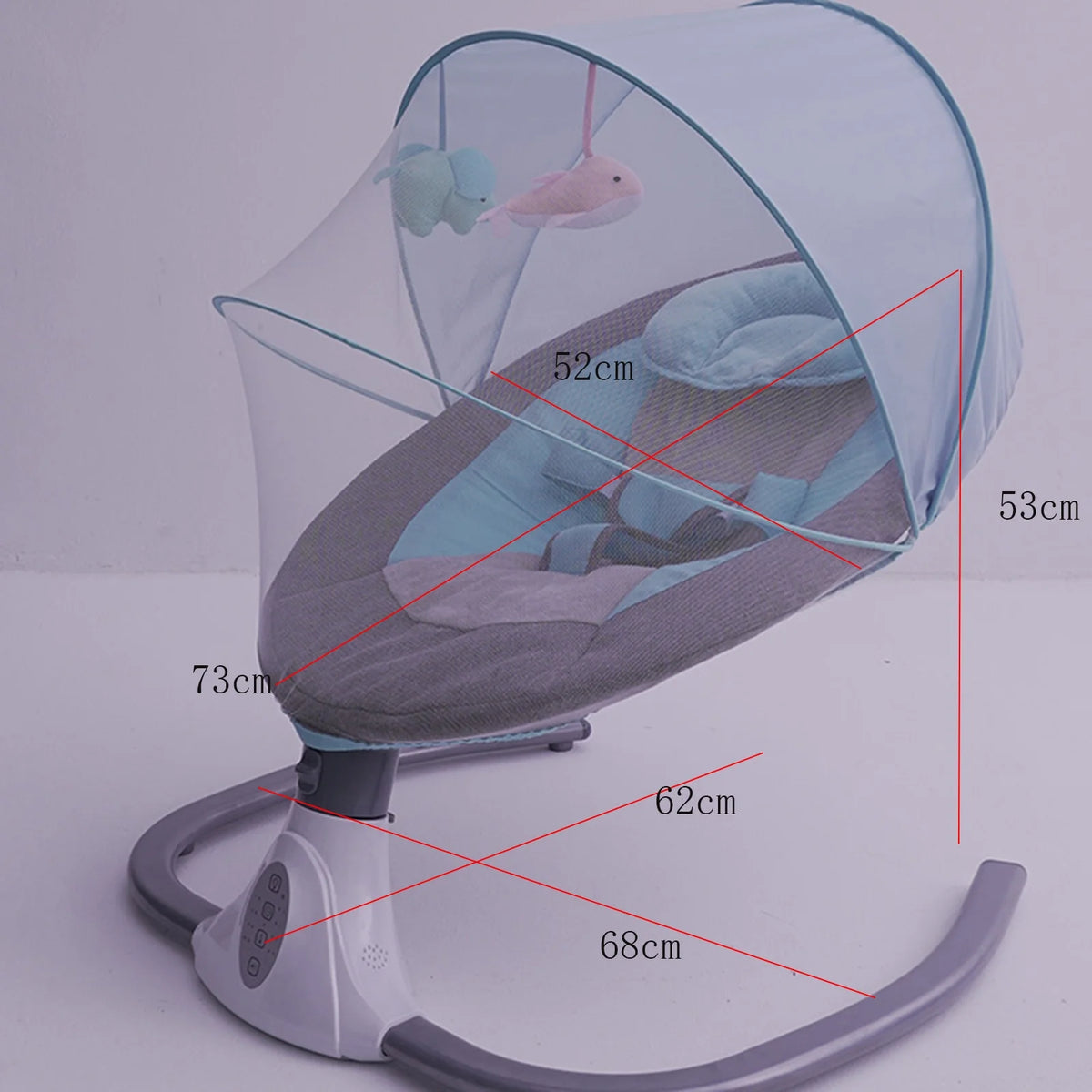 Blue Baby Bouncer Cradle Rocker S767