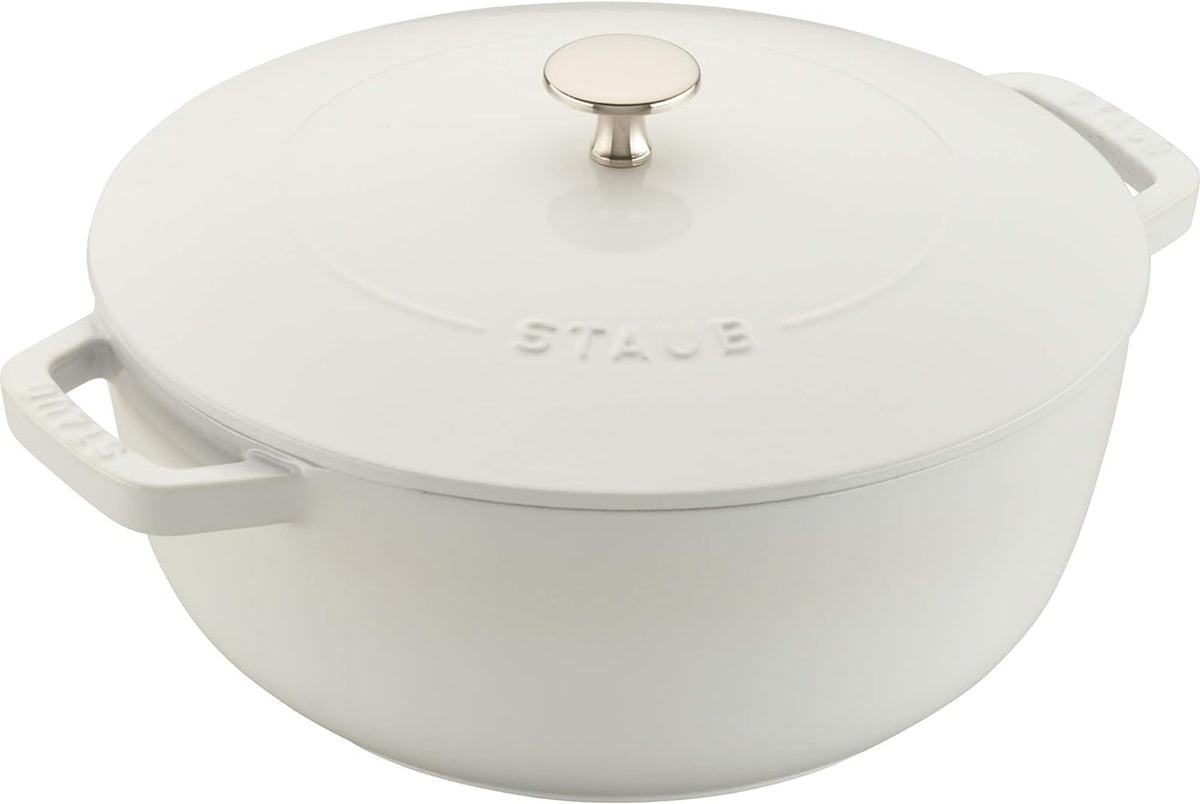 White Cast Iron 3.75-qt French Oven Q28203